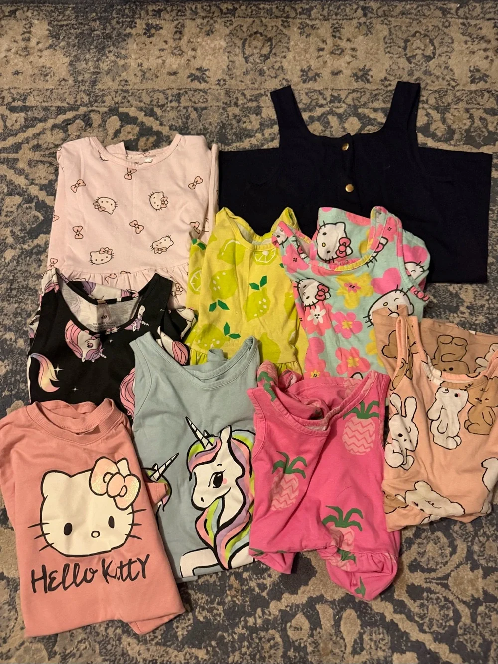 Bundle of 10 Girls Dresses & Outfits | H&M, Hello Kitty & More